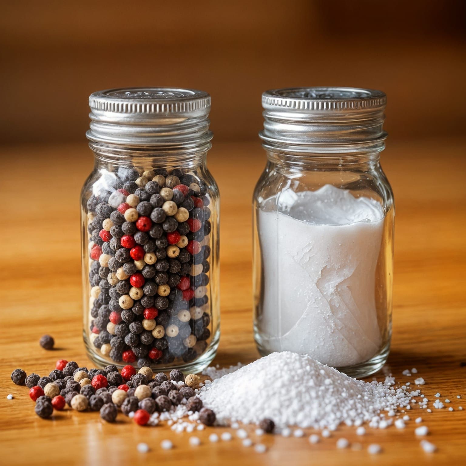 Kitchen Duo: Pepper and Salt Shakers