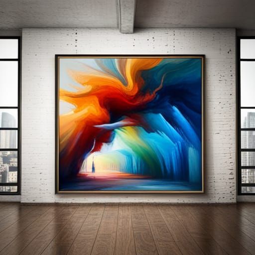 AI Generated Abstract Art