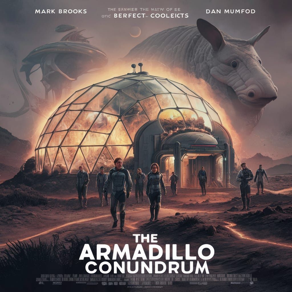 Movie Poster: Armadillo Conundrum on Alien Planet