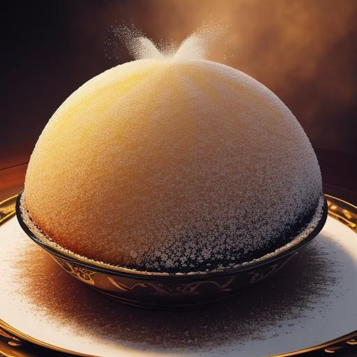 Hyperrealistic Sugar Art with Figures in Silk