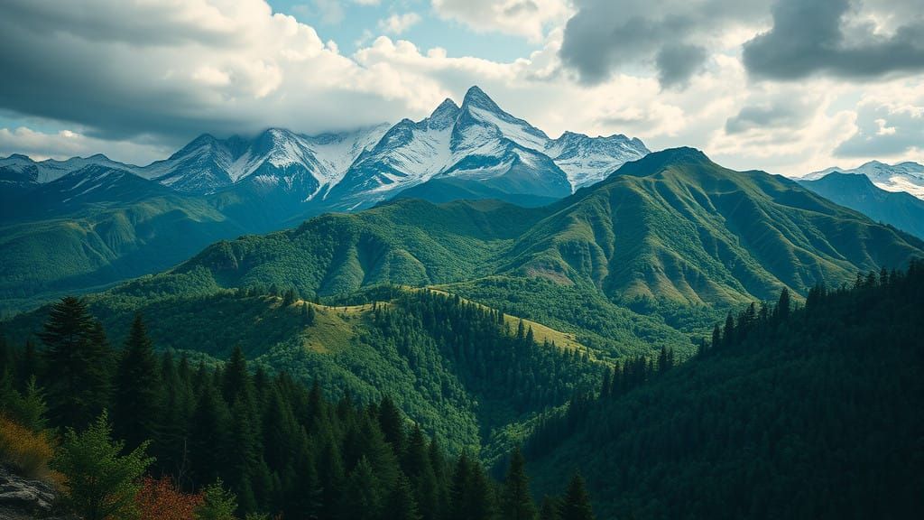 Surreal Landscape Combines Earth's Wonders in One Scene