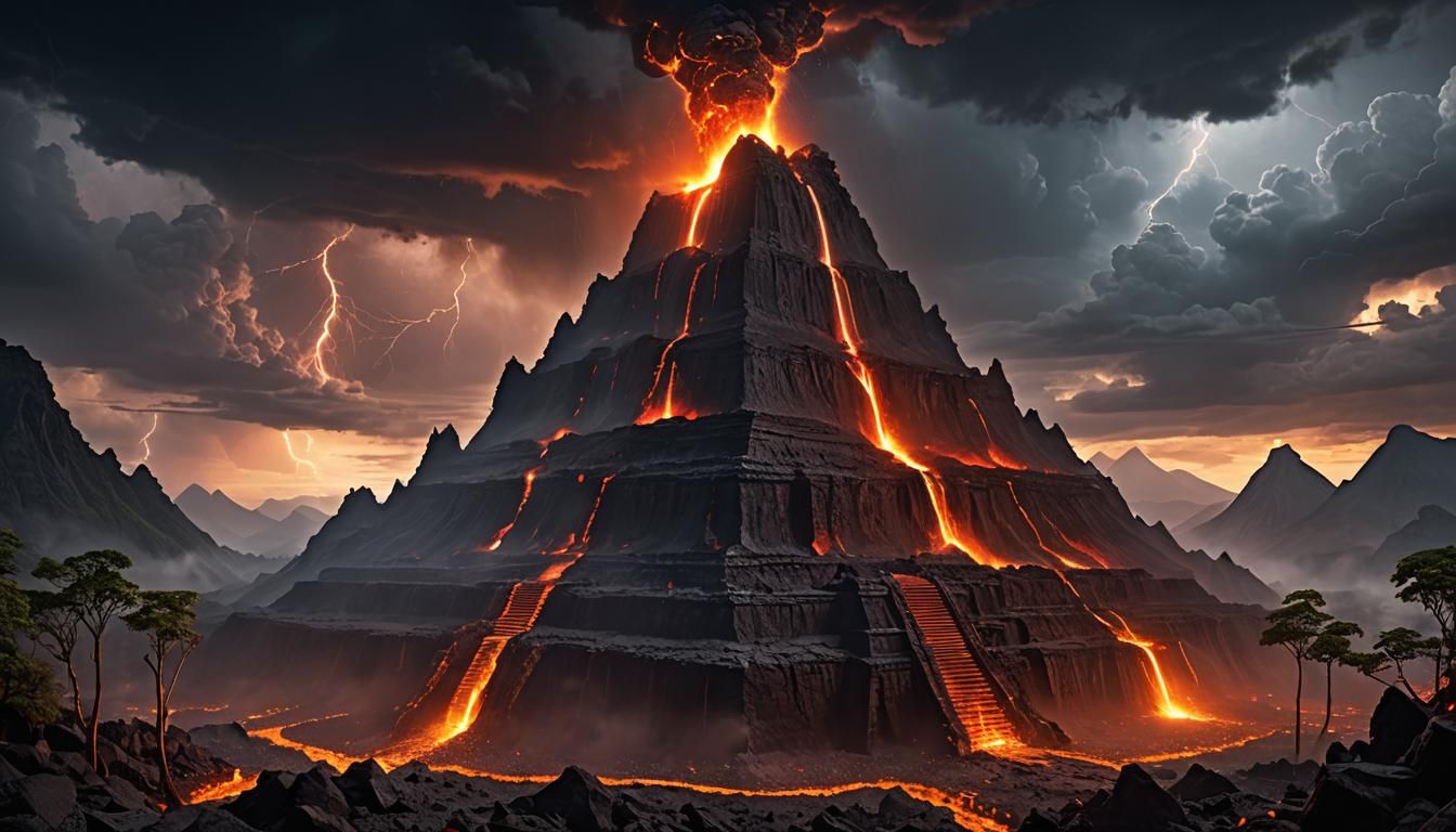 Volcano Temple: Entrance to the Gods