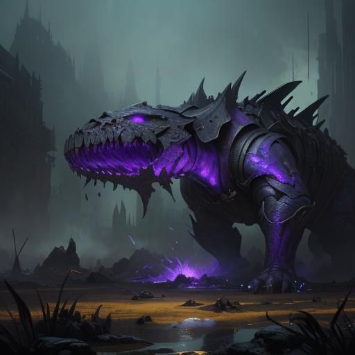 Dark Fantasy Boobytrap in Hyperdetailed Style