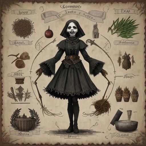 Dark Germanic Sacrifice Ritual: Macabre Horror