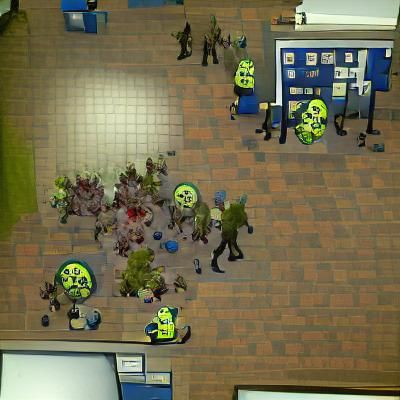 Zombie Infestation at Police Station
