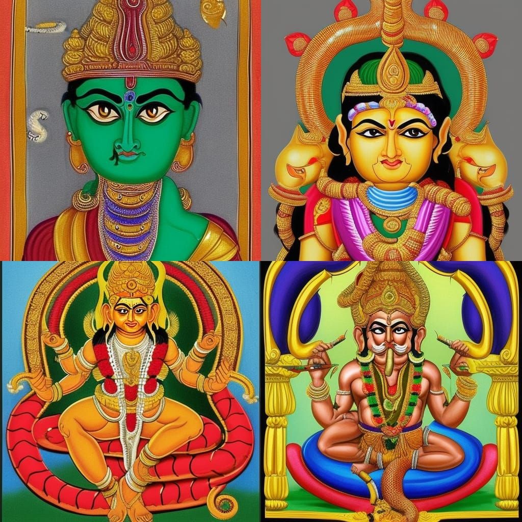 Vasuki: King of the Nagas in Hinduism