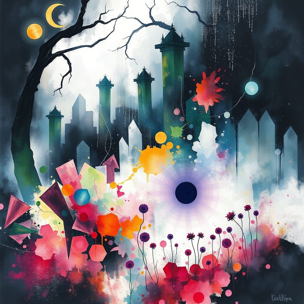 Ethereal, Ancient Mercury Garden Radiates Divine Essence