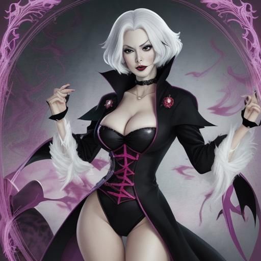 Cruella de Vil as Anime Sorceress