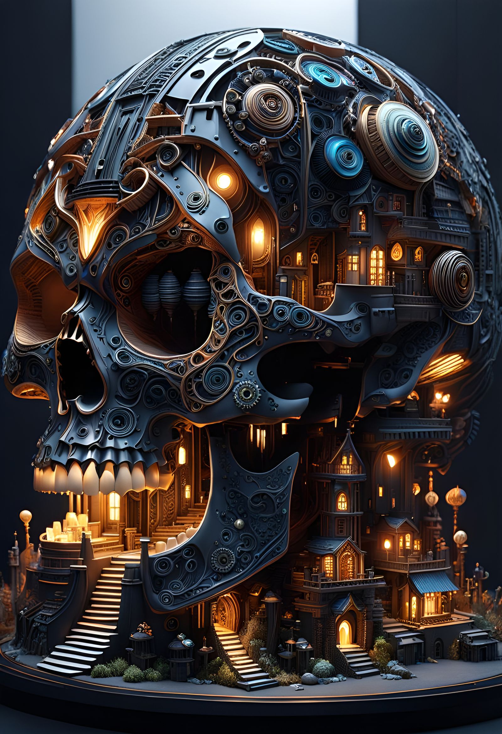 Texture Skull Getaway