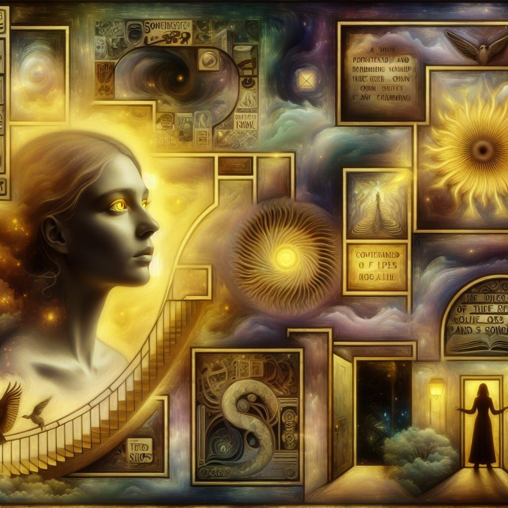 Ethereal Woman Purchases Stairway to Heaven