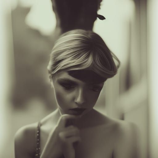 Victorian Woman Portrait in Professional Photography Style