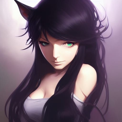 Blake Belladonna Anime Portrait in 8k Resolution