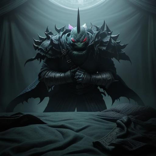 Confronting a Sleep Paralysis Demon in Dreamscape Battle