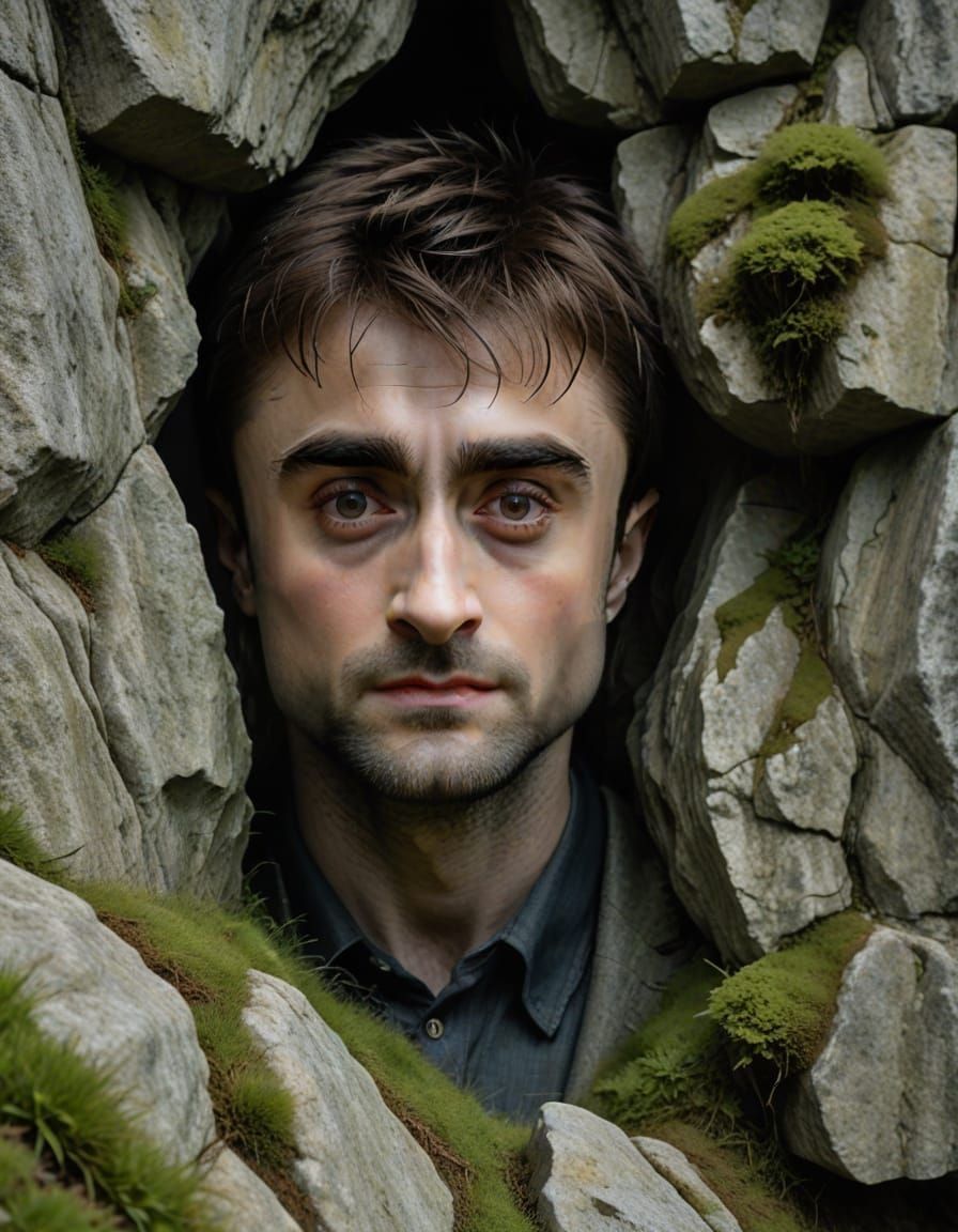 Daniel Boringcliffe: Weathered Limestone Portrait