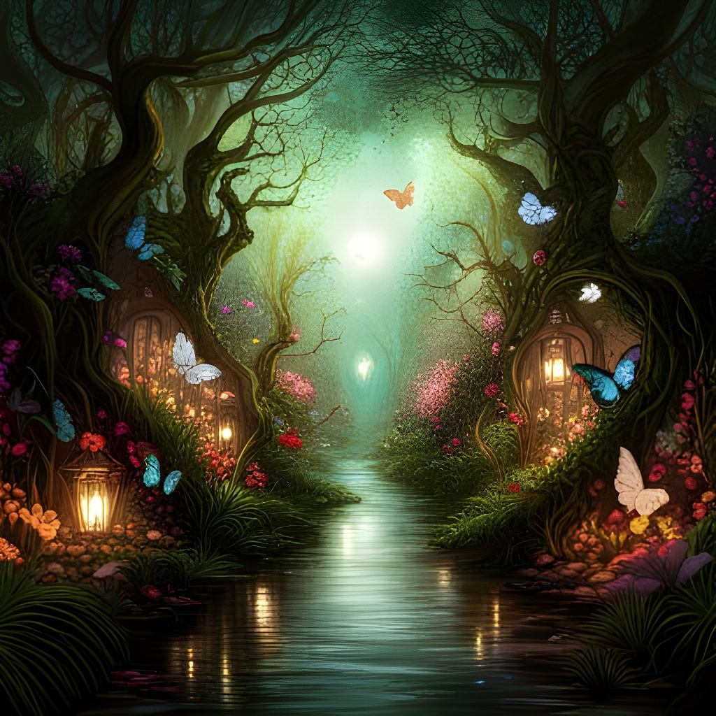 Butterfly forest