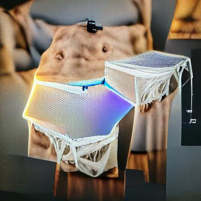 High Resolution Underwear Photoillustration in 8K