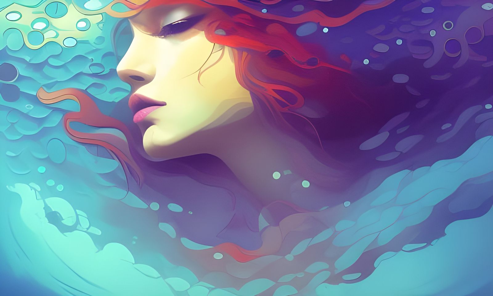 Psychedelic Graffiti Portrait in 8k Resolution