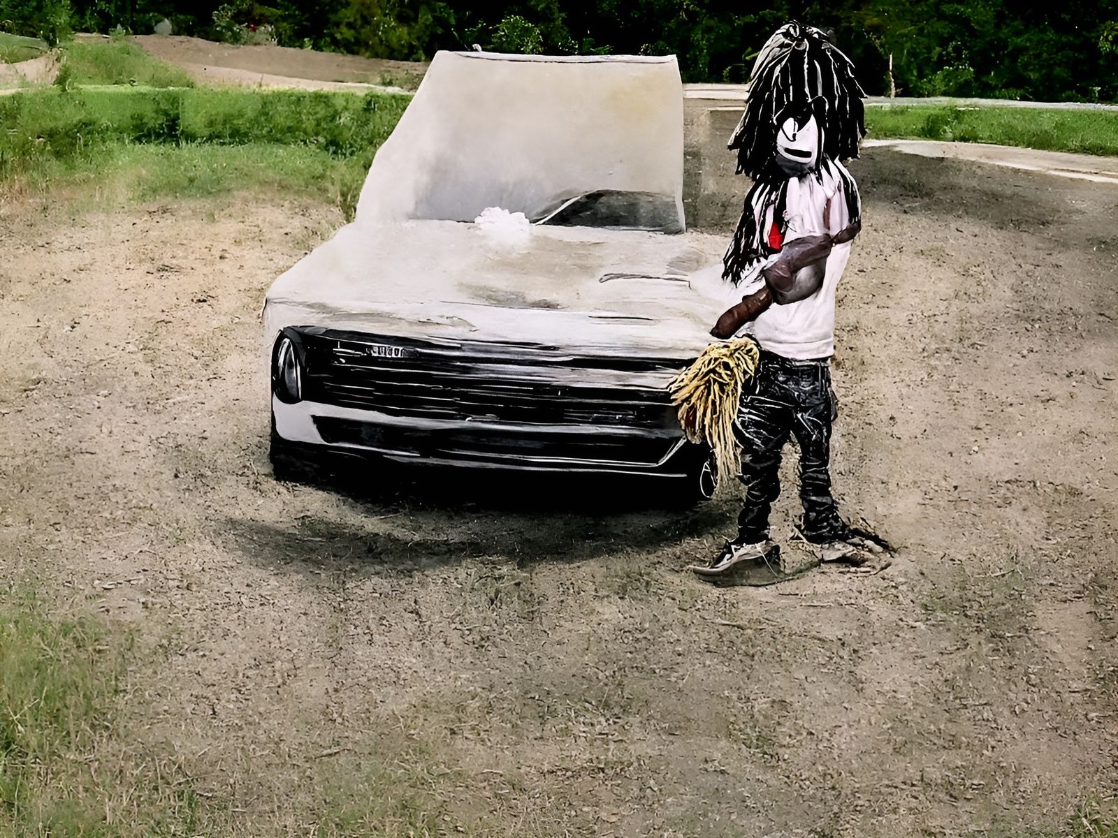 Stylized Portrait Inspired by Chief Keef