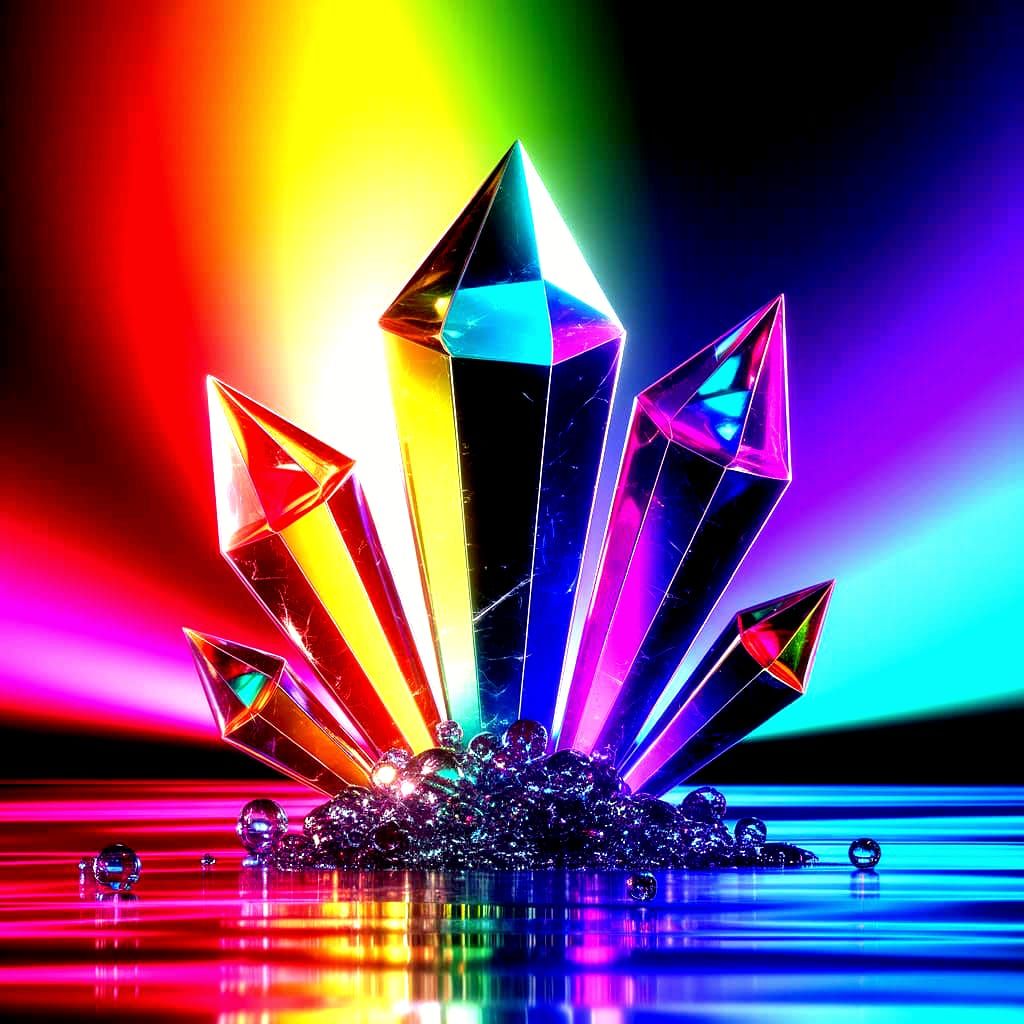 Vibrant Crystal in a Galactic Setting