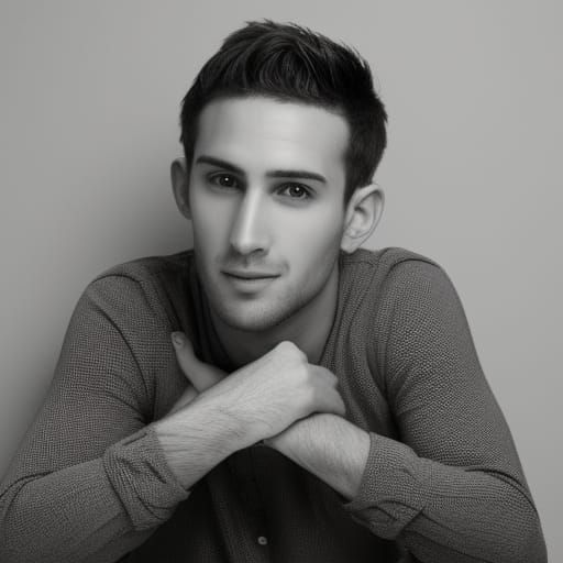 Handsome Clean-Shaven Man in His Thirties