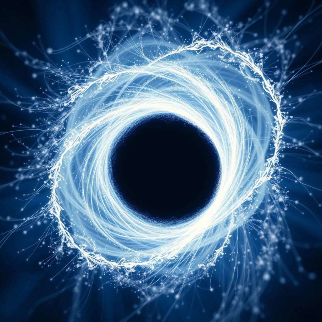 White Black Hole Vortex in High-Tech Style