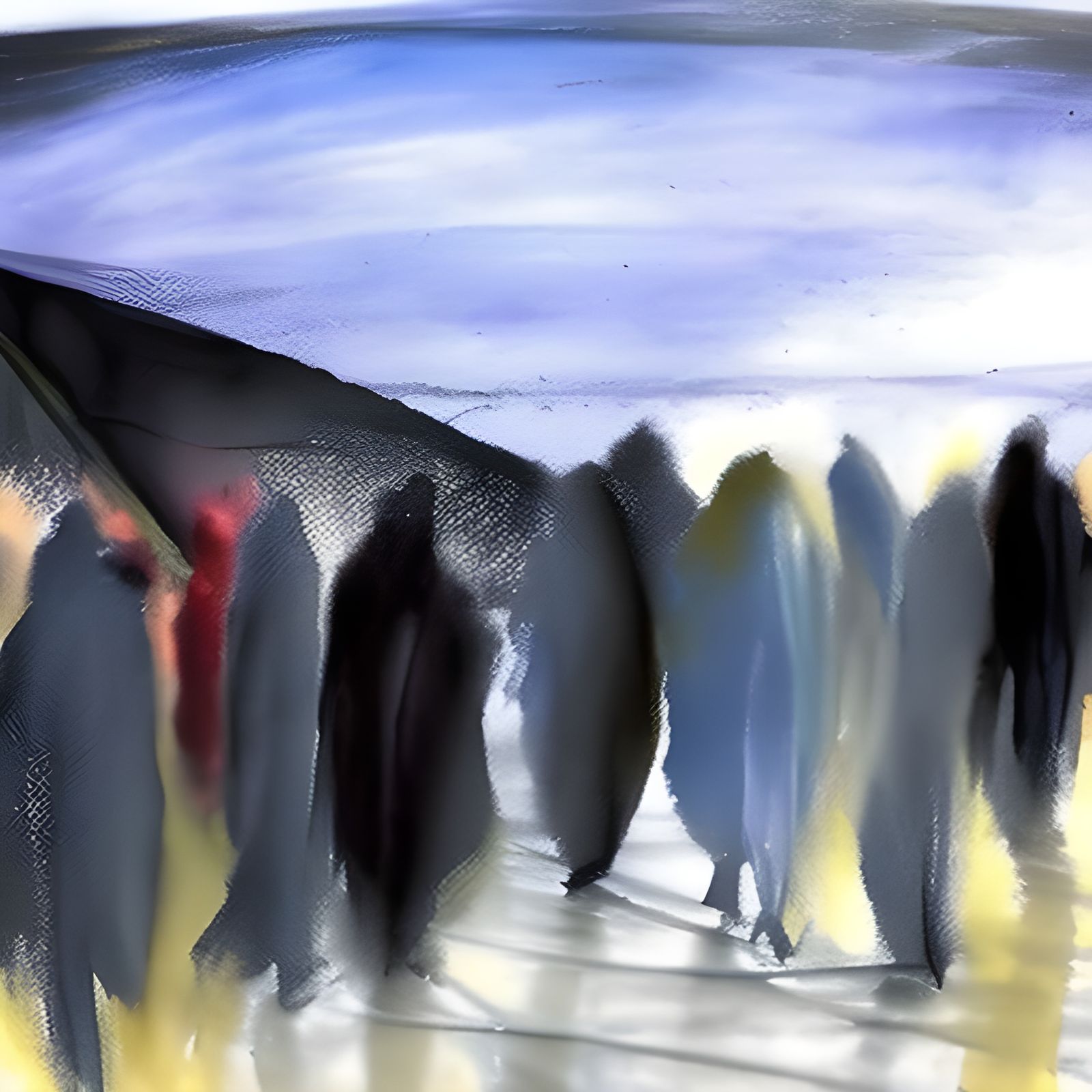 Homeless Group Seeks Hope in Watercolor Sketch