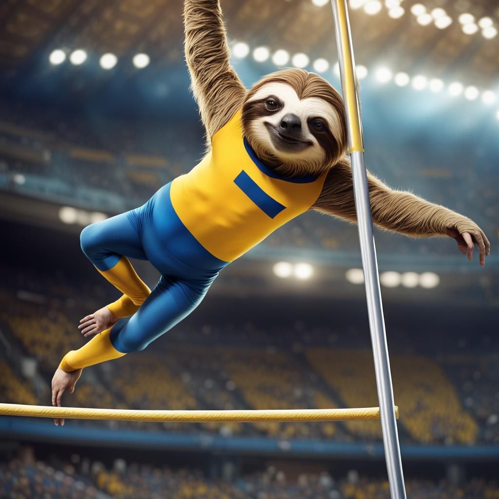 Slothmand "Mondo" Duplantis, world record-holding pole vaulter