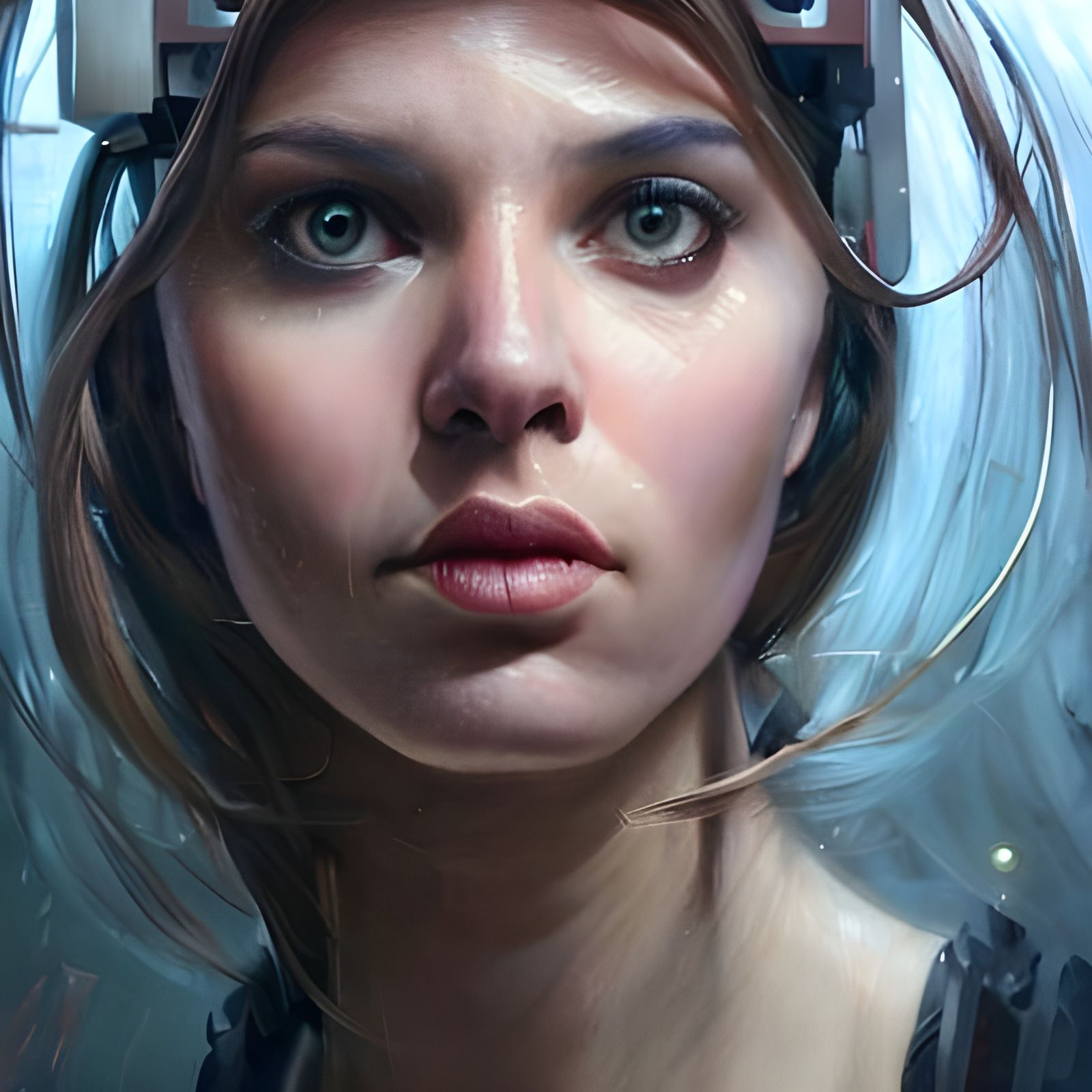 Inside Stepford: AI Generated Image