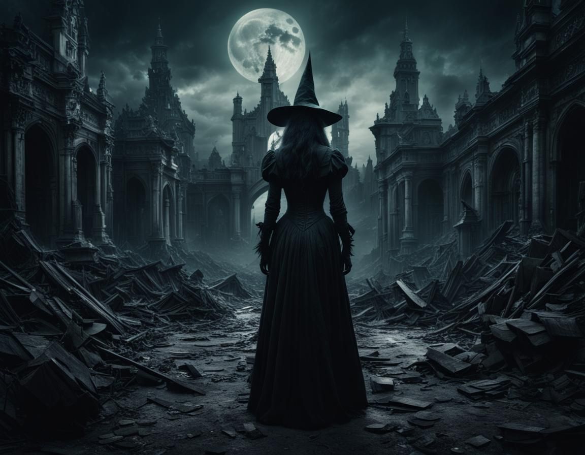 Witch on a Full moon