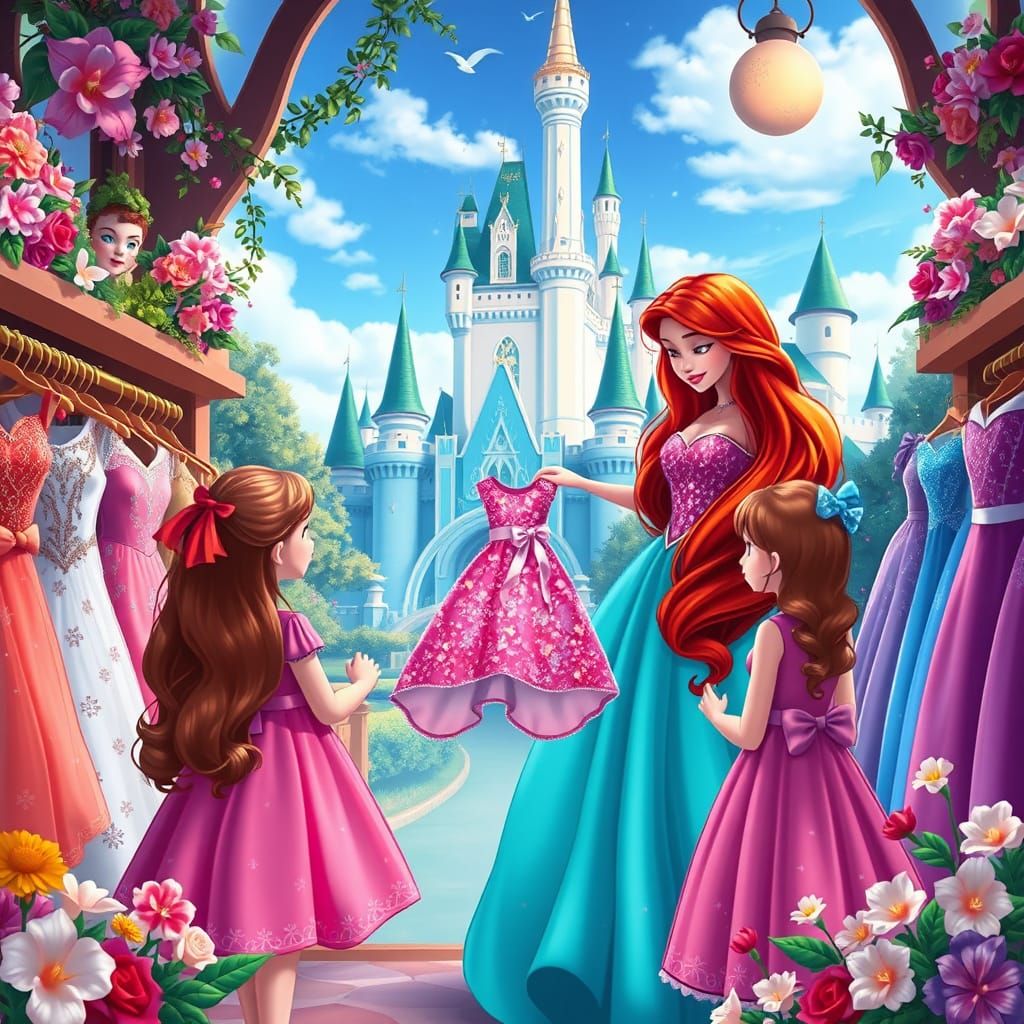 Enchanted Princess Boutique in Disney Style