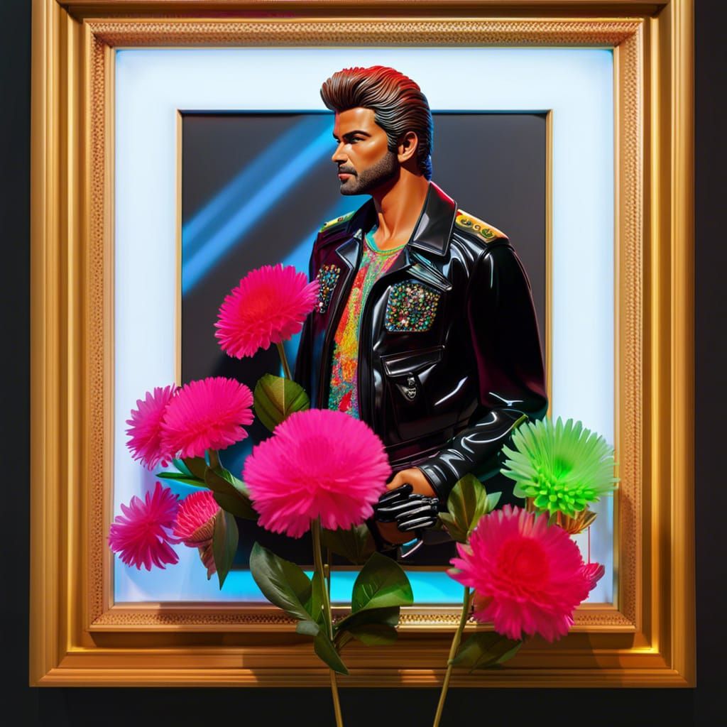George Michael 3D tribute