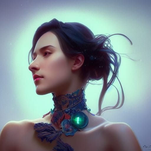 Detailed Portrait with Dynamic Lighting, Trending on Artstat...