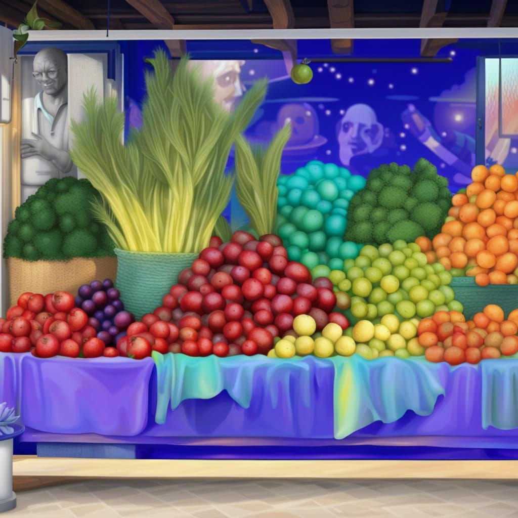 Alien Farmers' Market: Extraterrestrial Produce in Hyperdeta...