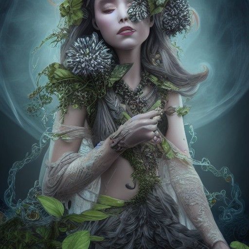 Life and Death: Twin Princesses in 8k Resolution