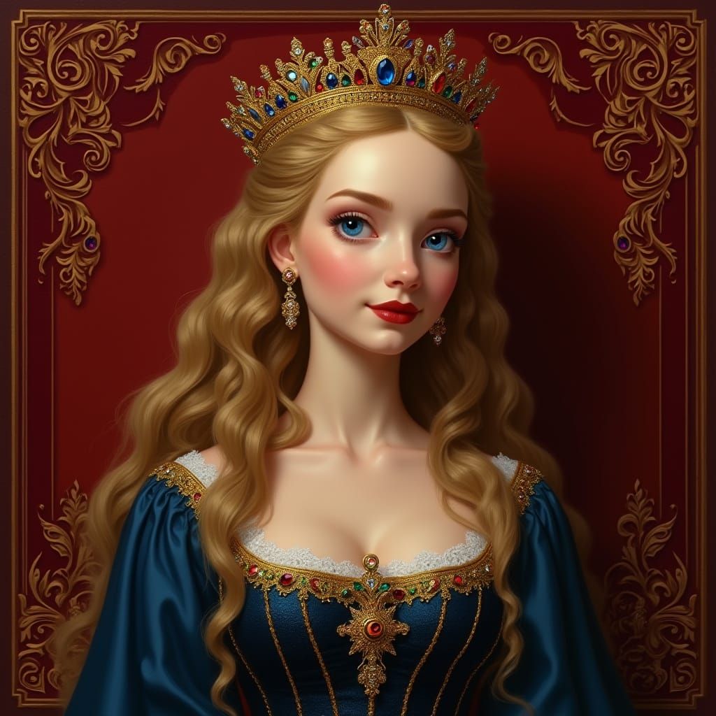 Polish Princess in Baroque Splendor