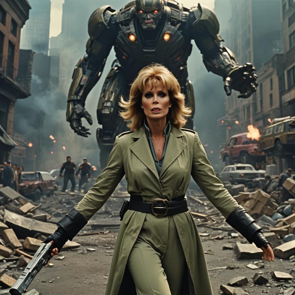 Joanna Lumley as Purdey in The New Avengers