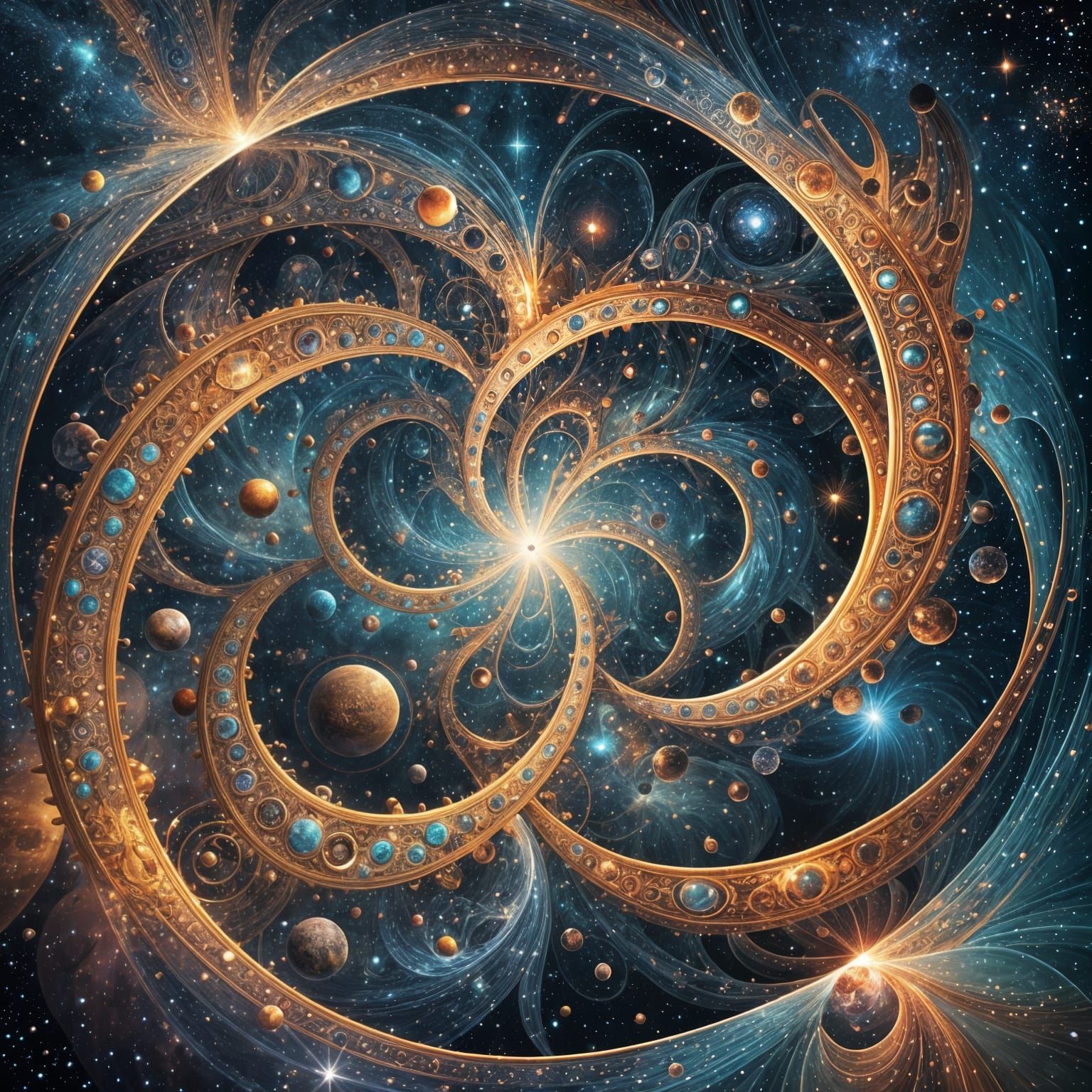 Cosmic Balance in Infinite Space