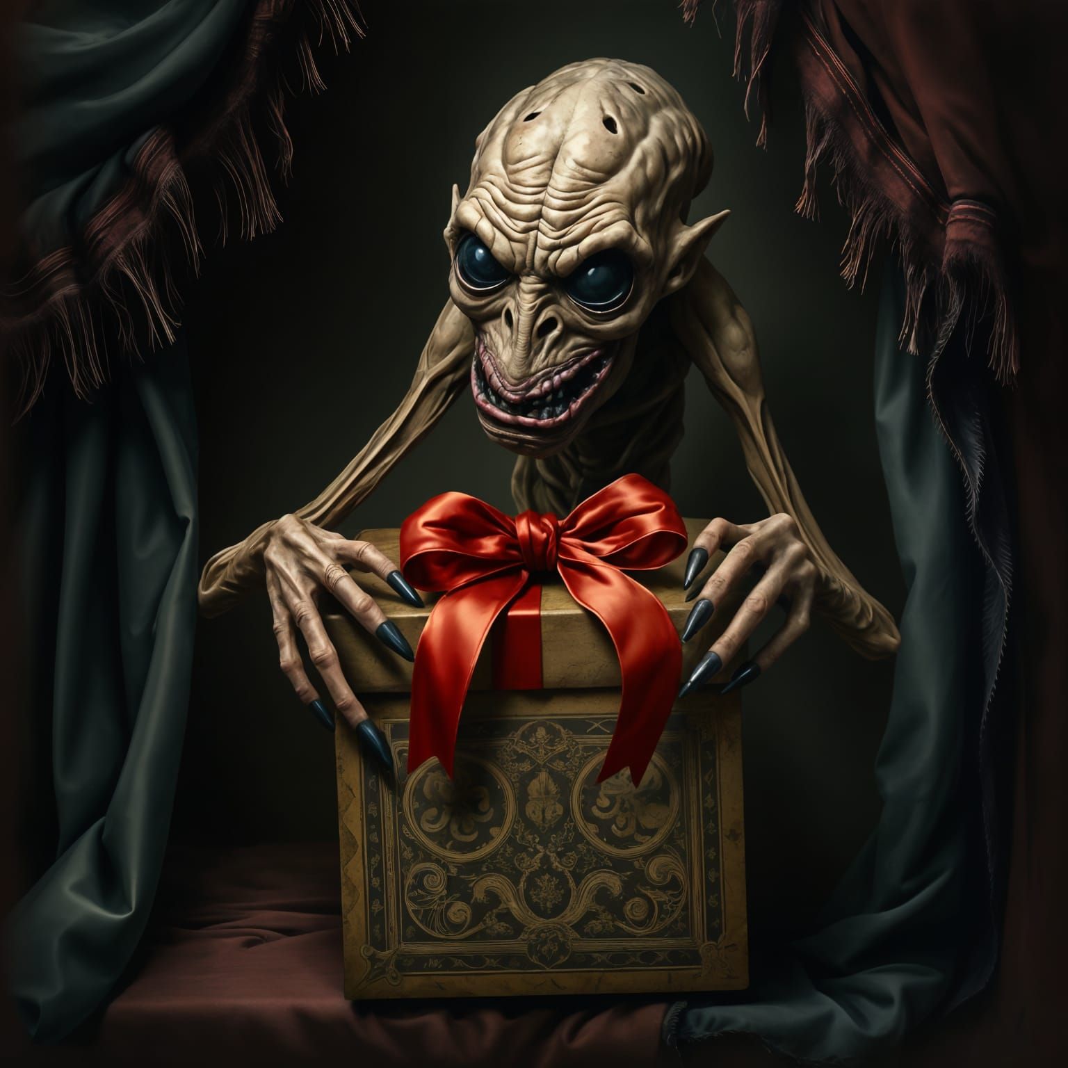 Macabre Creature Unveils Dark Victorian Box