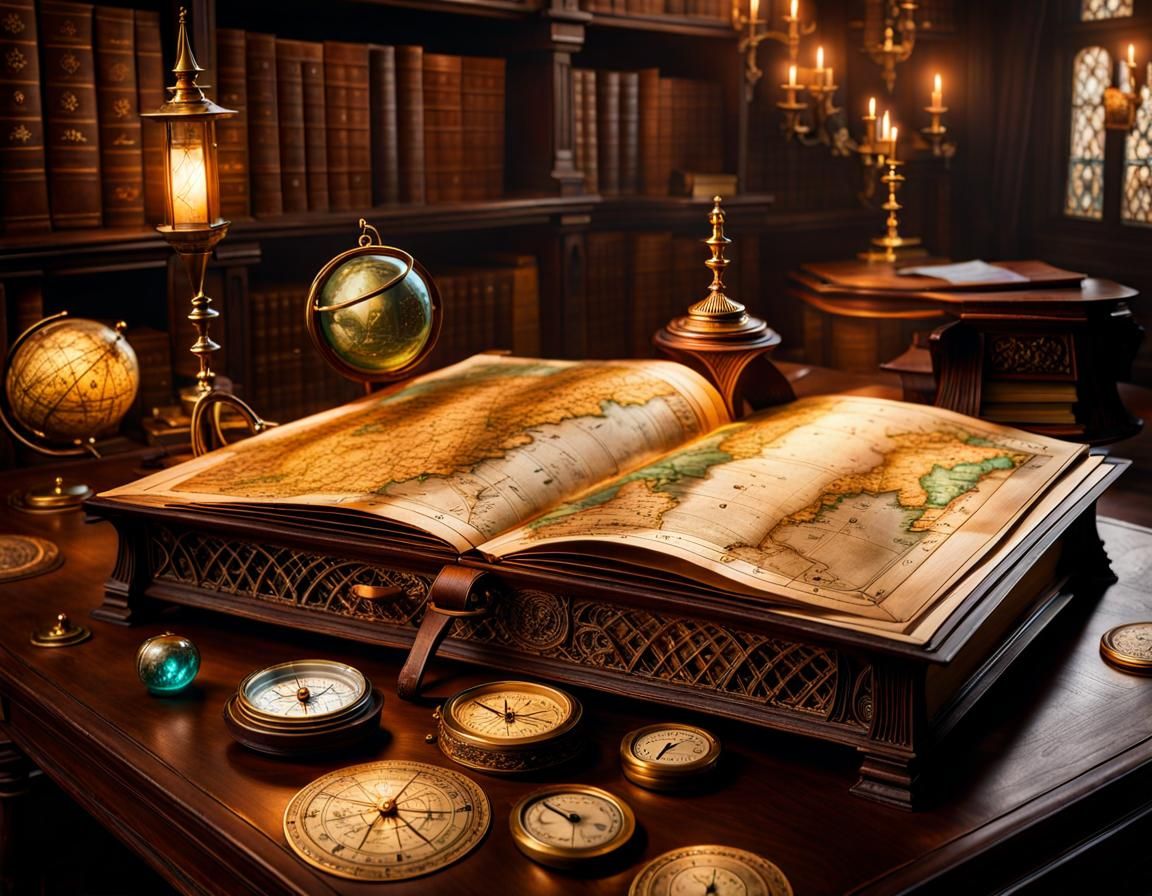 Some Adventures Begin with Finding an Old Map