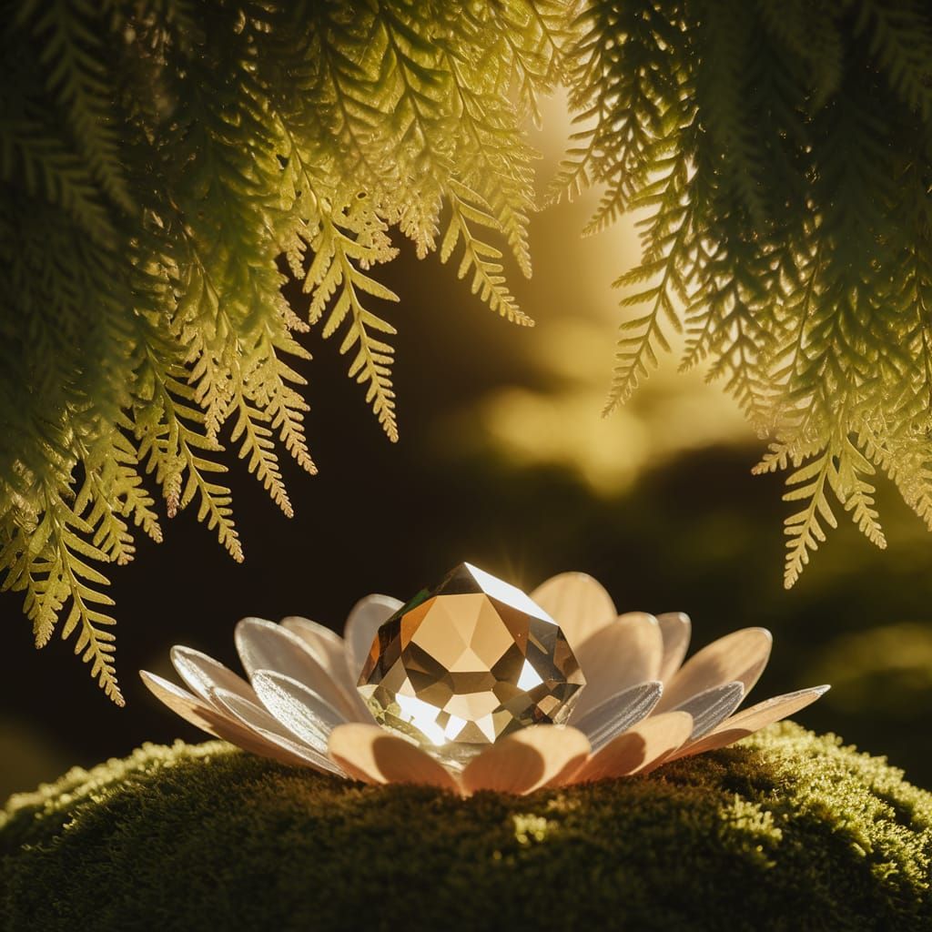 Emerald Oasis Radiates Warmth and Light