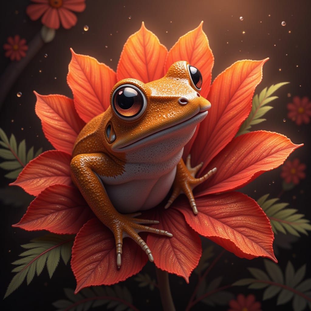 Flower-frog
