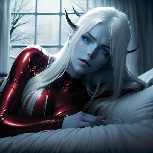 Demon Lich Warming Up: Cinematic Film Still