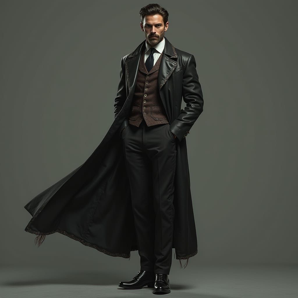 Elli: Futuristic Portrait in Cinematic Industrial Style