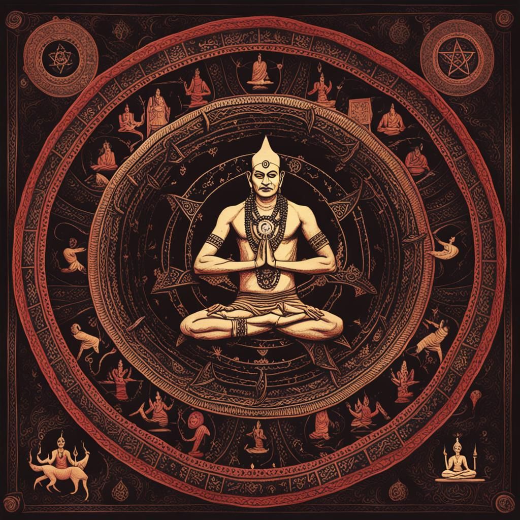 Mysterious Dark Yoga in India