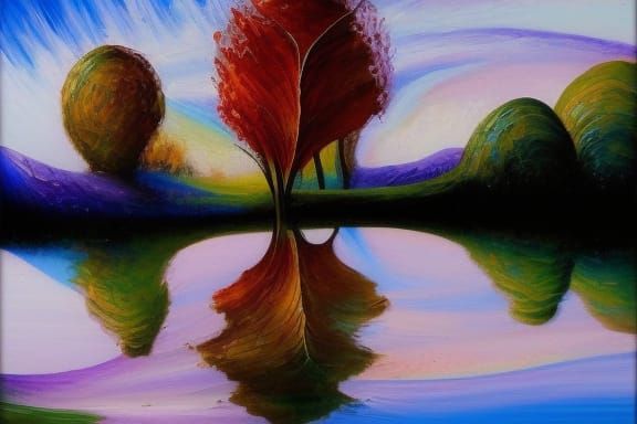 Water Streams in Expressionist Neo-Impressionism