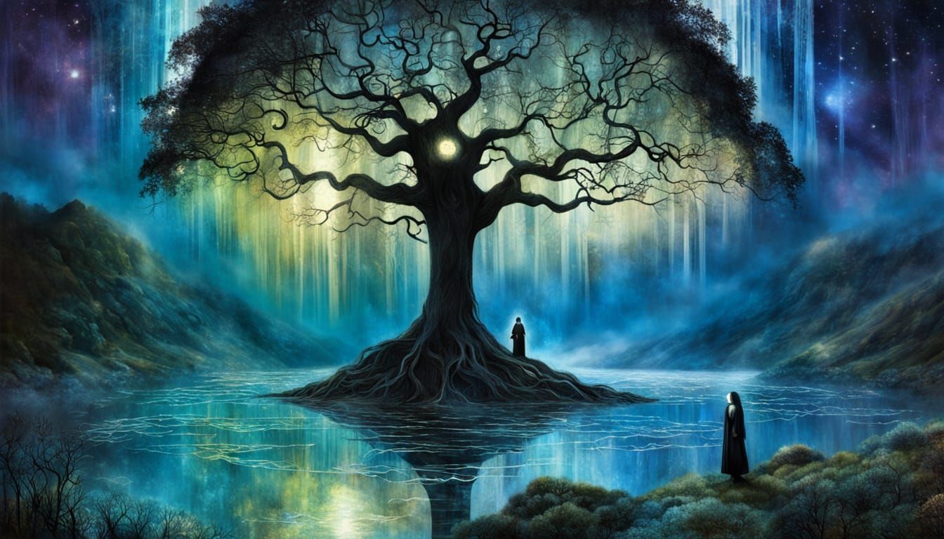 Spectral Tree in a Sparkling Atmosphere