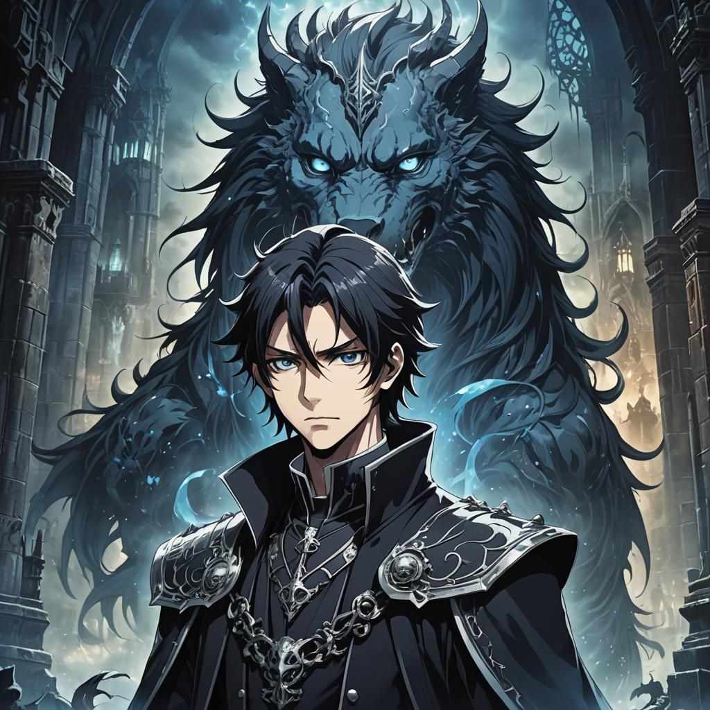 Dark Fantasy Prince and Demon Hellhound, Anime Style