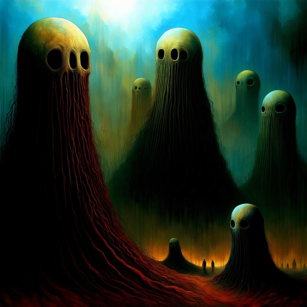 Nightmare Fiends: Eldritch Art from Beyond