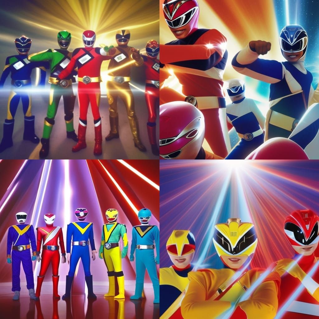 Power Rangers in Heavenly Sunshine