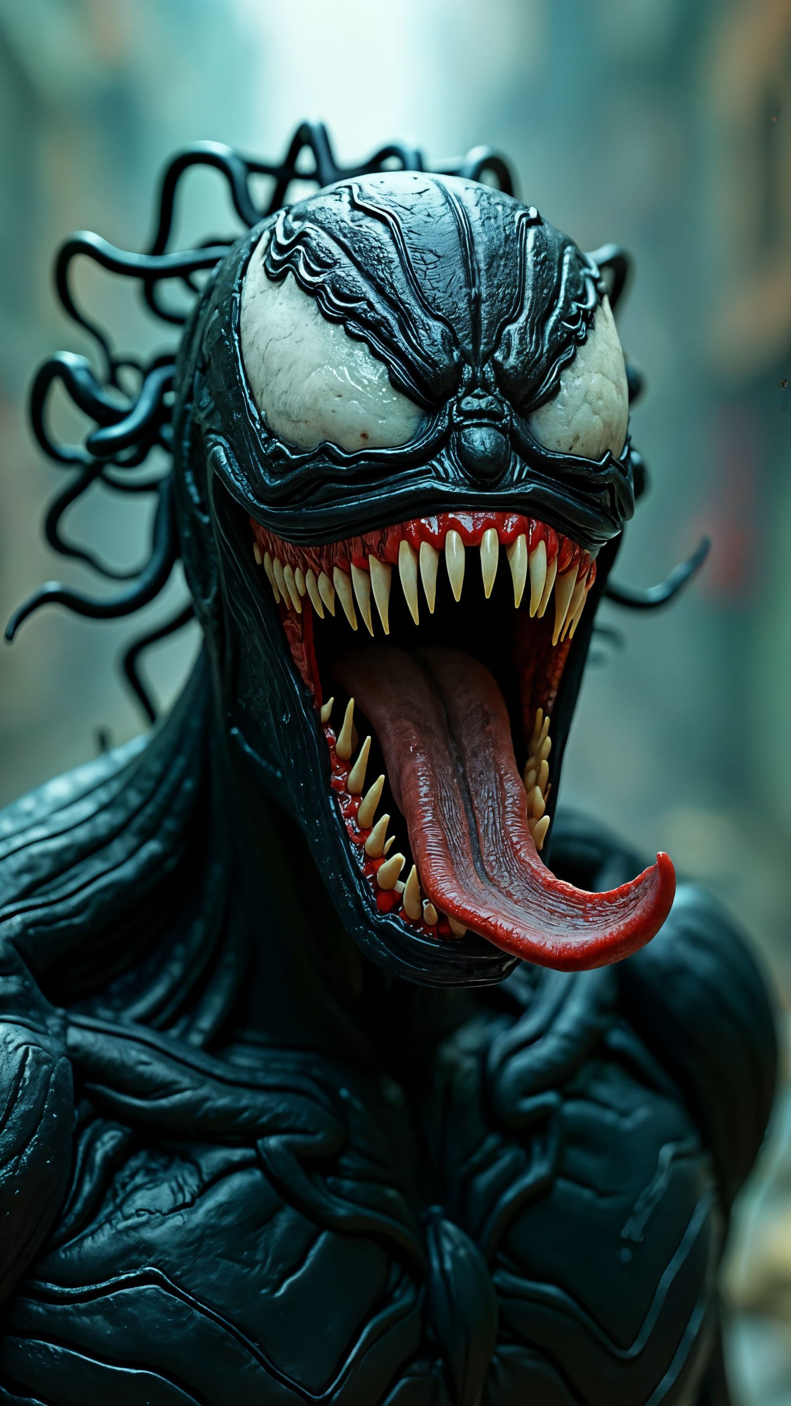 Man Transforms into Monster, Comic Book Art